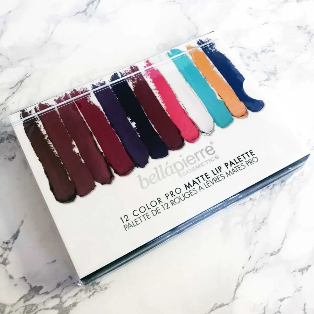NIB 12 Color Pro Matte Lip Color Palette - BellaPierre Cosmetics - Picture 4 of 10